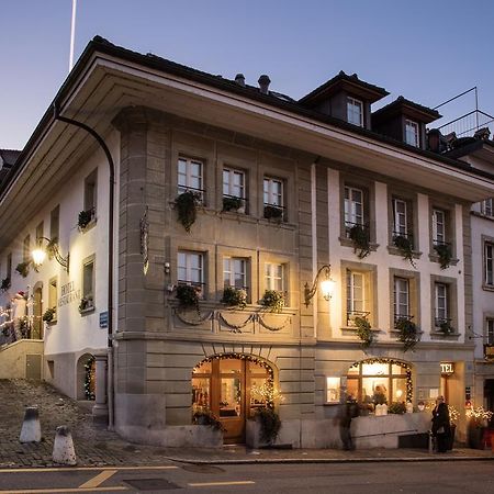 Hotel Restaurant Au Sauvage 프리부르 외부 사진